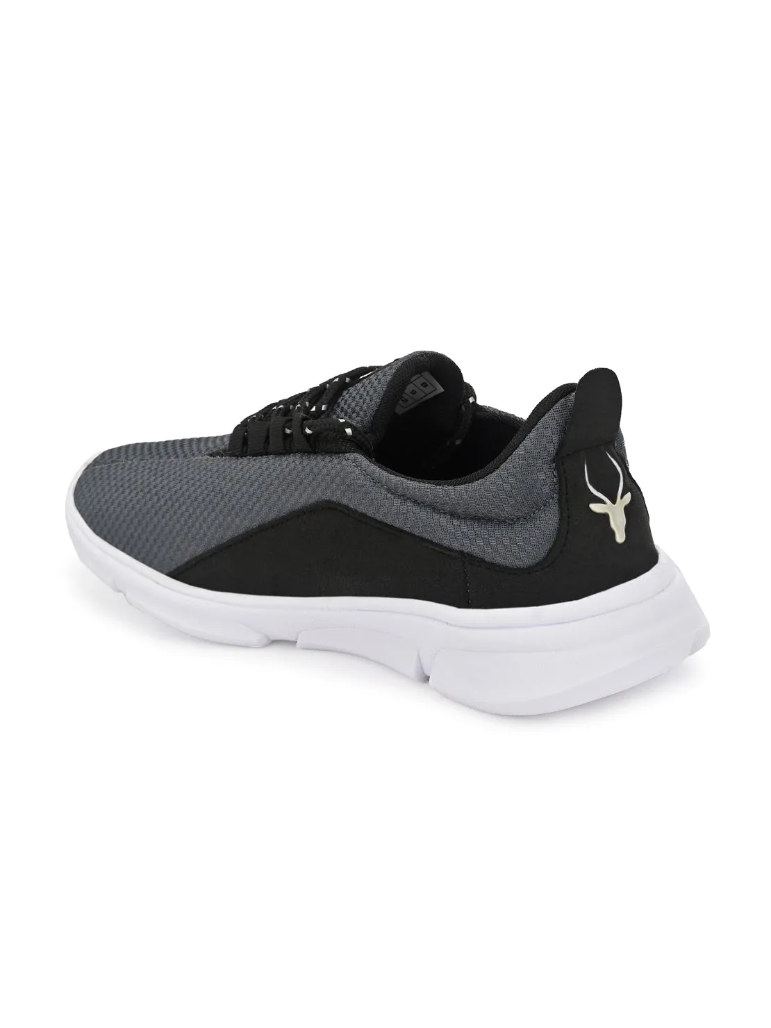 Hirolas® Men's Grey Athleisure Walking Sport Shoes (HRL2010GRY)