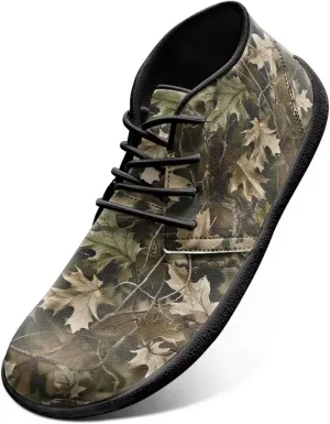 Howilath Barefoot Sneakers Men Slip On Wide Toe Walking Shoes with Zero Drop Sole Low Top Running Shoes
