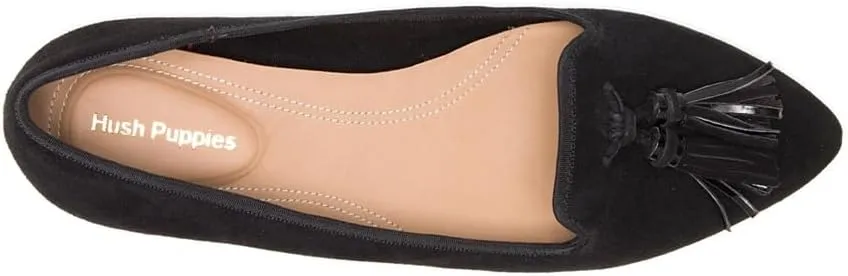 Hush Puppies Women's Sadie Tassel Slipon Loafer Flat