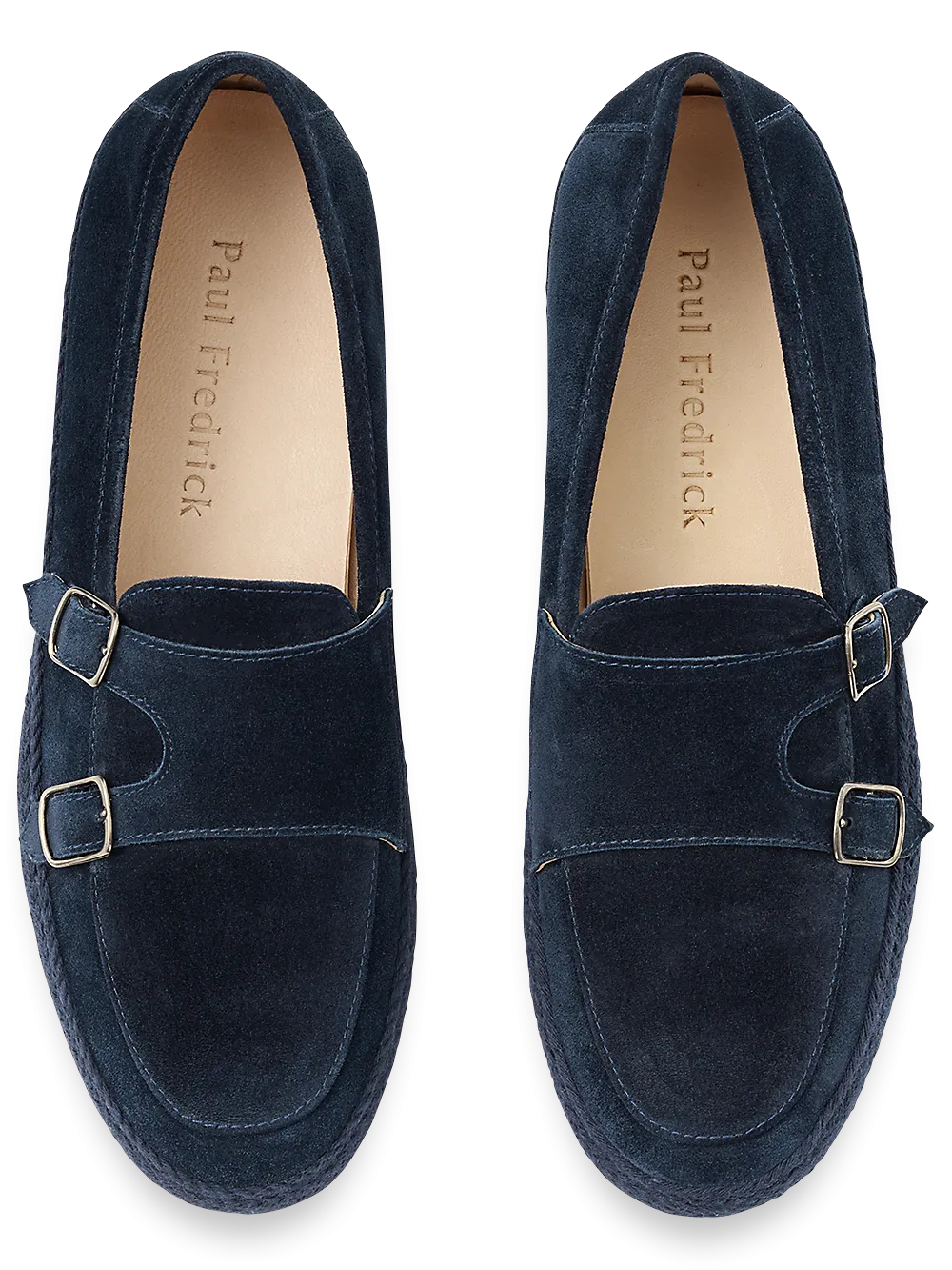 Johnathan Monk Strap Loafer - Navy