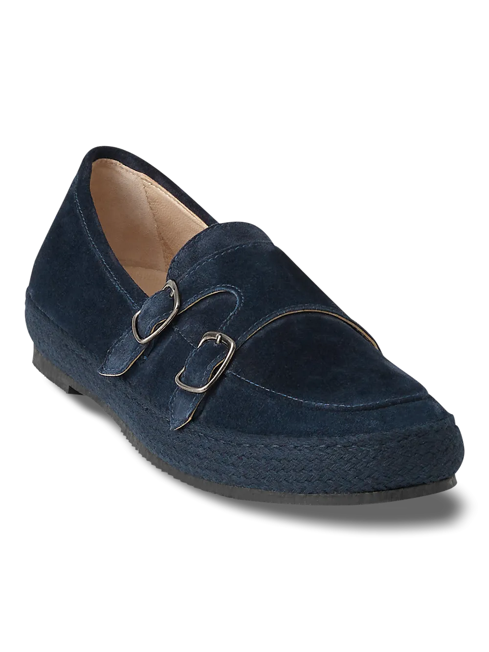 Johnathan Monk Strap Loafer - Navy