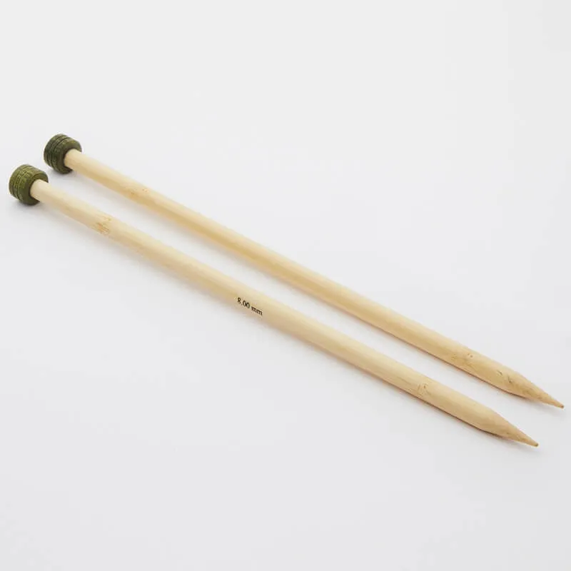 KnitPro Japanese Bamboo Single Pointed Knitting Needles 25cm