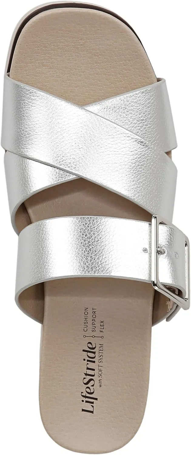 LifeStride Women's Getaway Slide Sandal