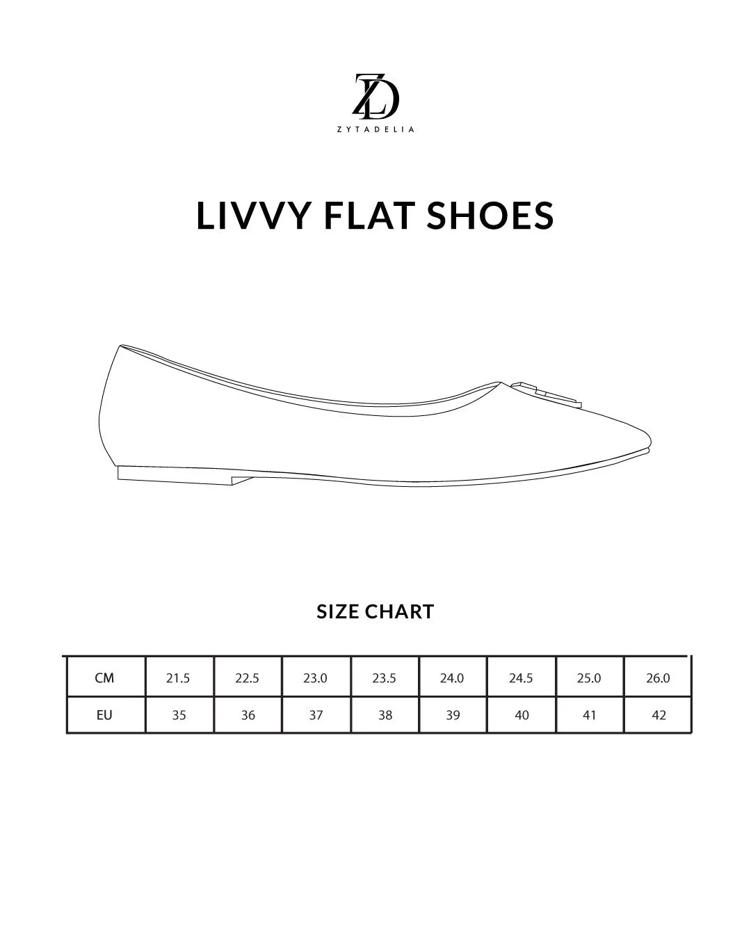 Livvy Flat Shoes - White