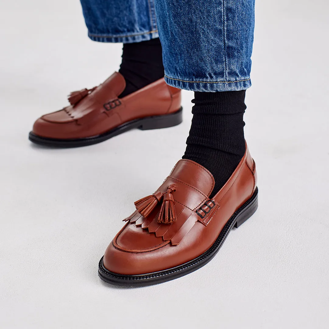 Loafer mit Quasten