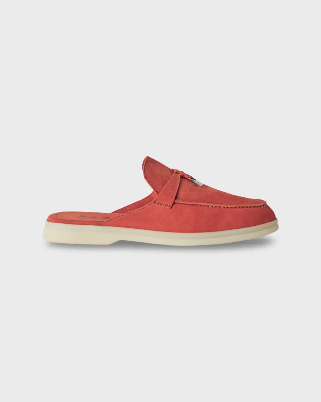 Loro Piana Babouche Charms Walk Loafer Orange Flame