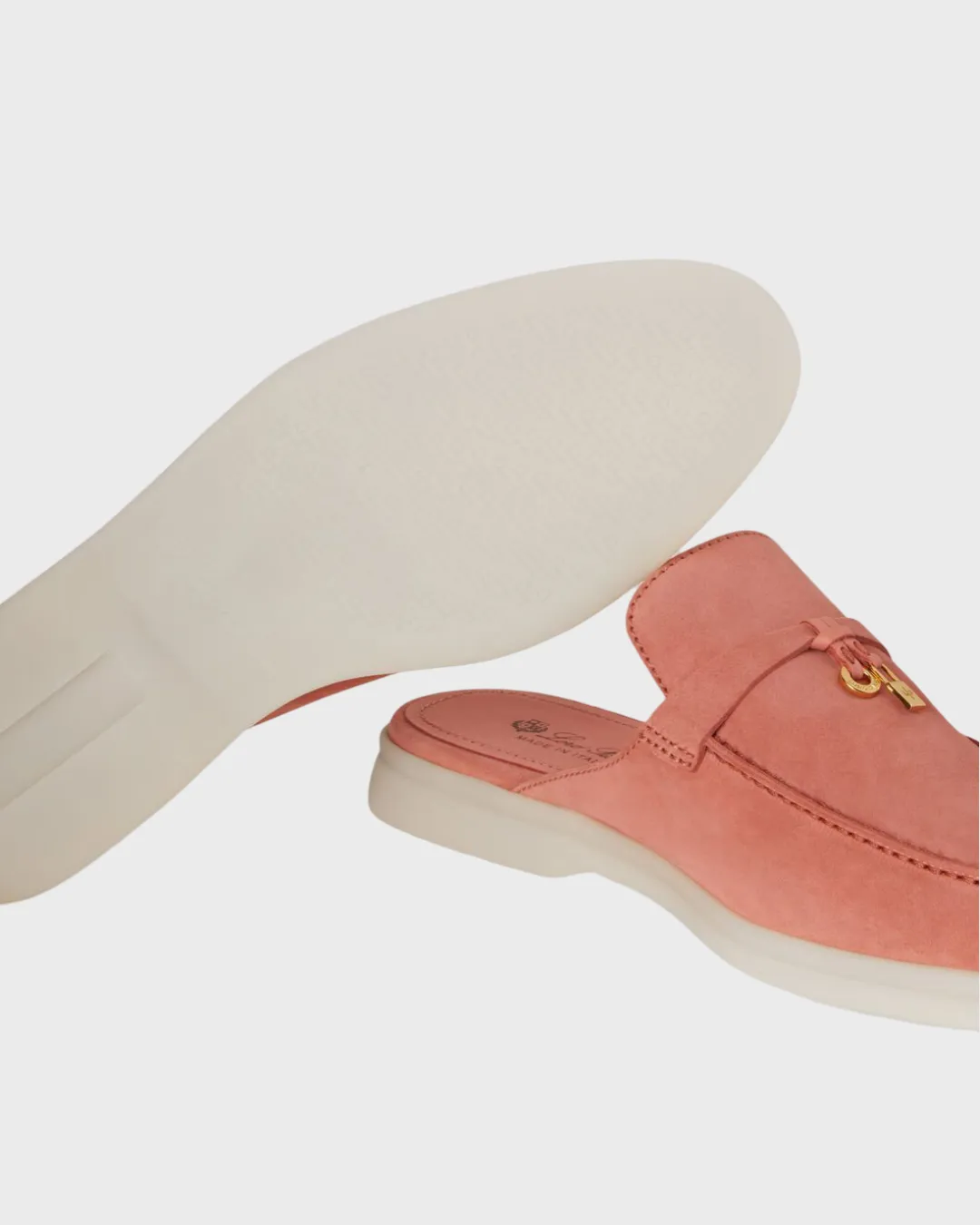 Loro Piana Babouche Charms Walk Loafer Sorbet Pink