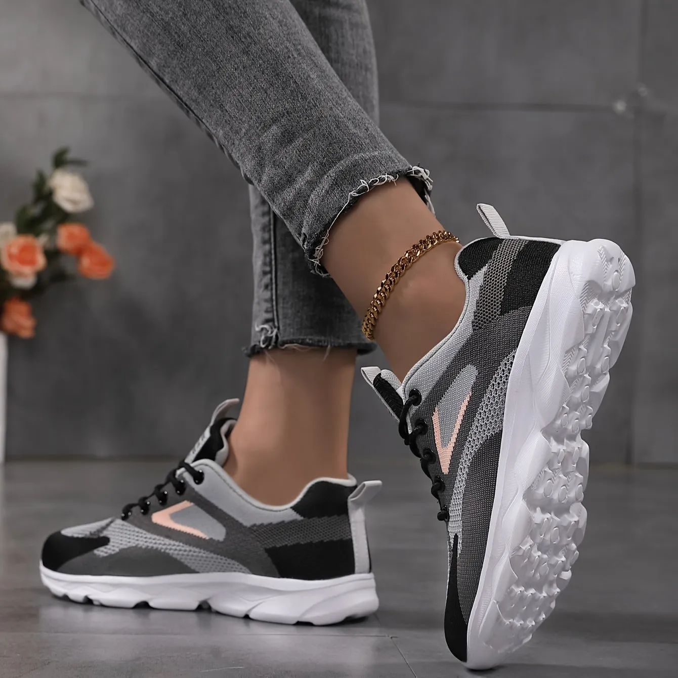 Lässige Leichte Mesh-Sneaker für Damen | Perfekt für den Alltag
