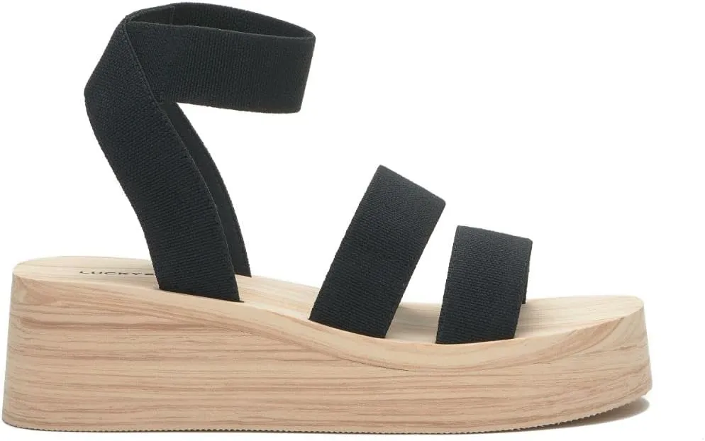 Lucky Brand Women's Samella Platform Sandal Wedge
