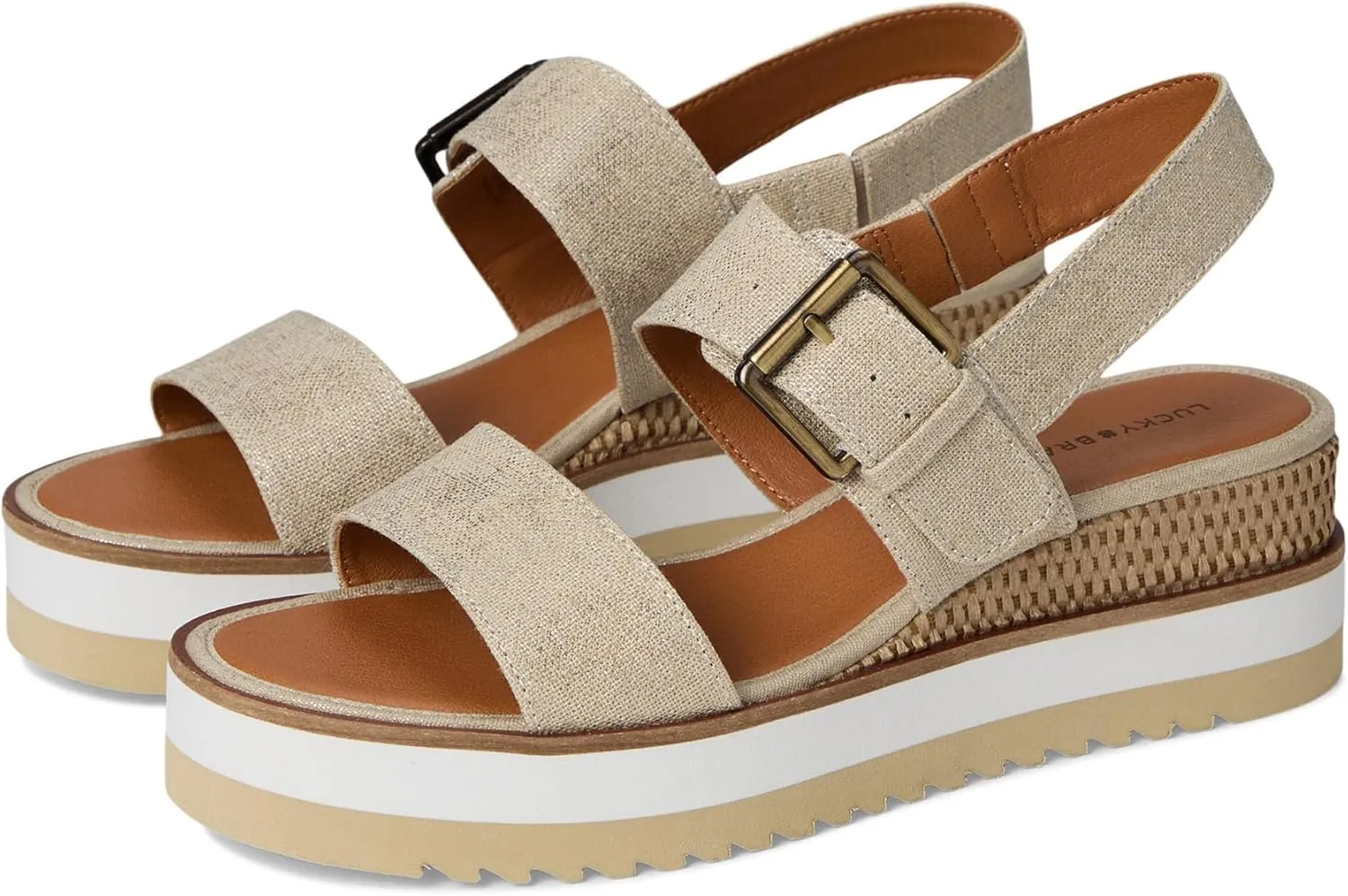 Lucky Brand Women's Turoma Platform Wedge Sandals