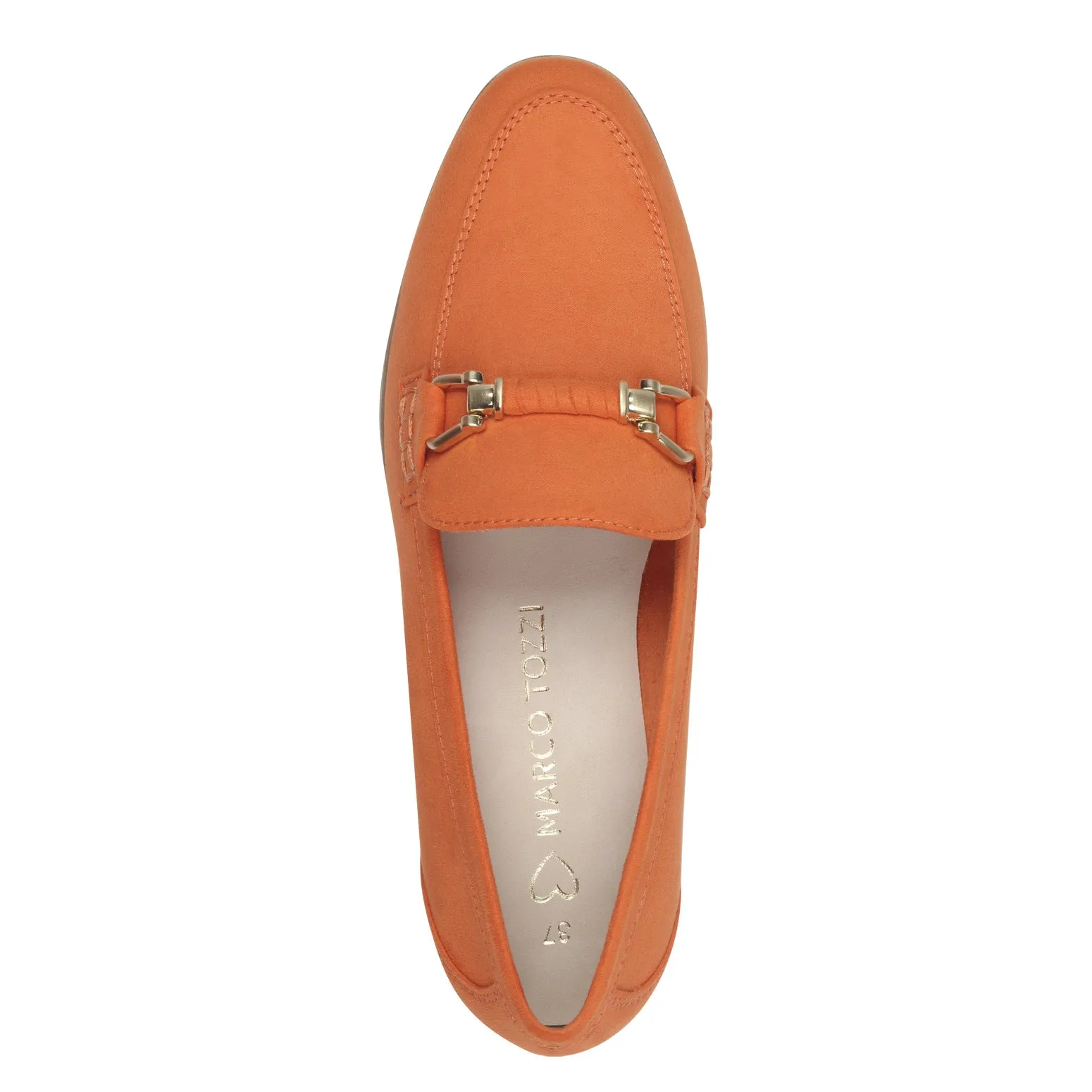 MARCO TOZZI - 24237-606 FLAT LOAFER - ORANGE SUEDE