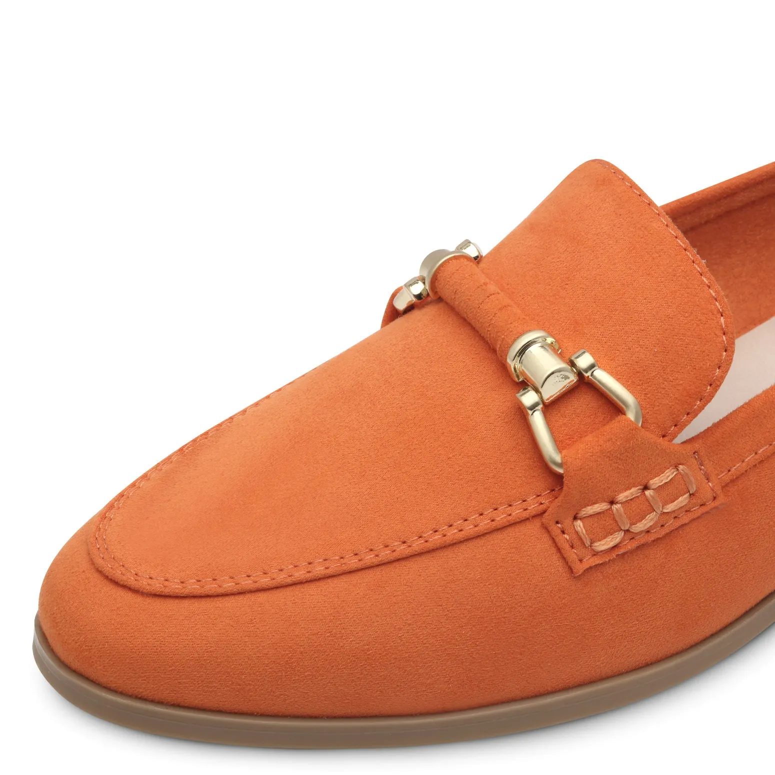 MARCO TOZZI - 24237-606 FLAT LOAFER - ORANGE SUEDE