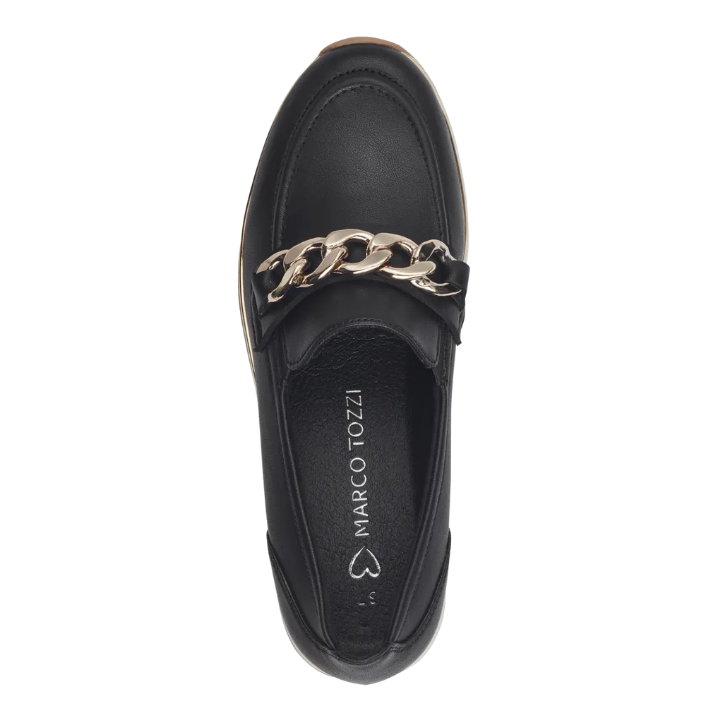 Marco Tozzi black Slip on shoes