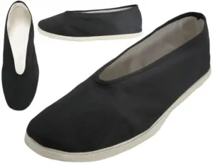 Men's Kung Fu Shoes Cotton Sole Tai chi Martial Art Ninja Slip On
