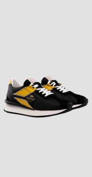 Mirror Wide Stripe Sneakers