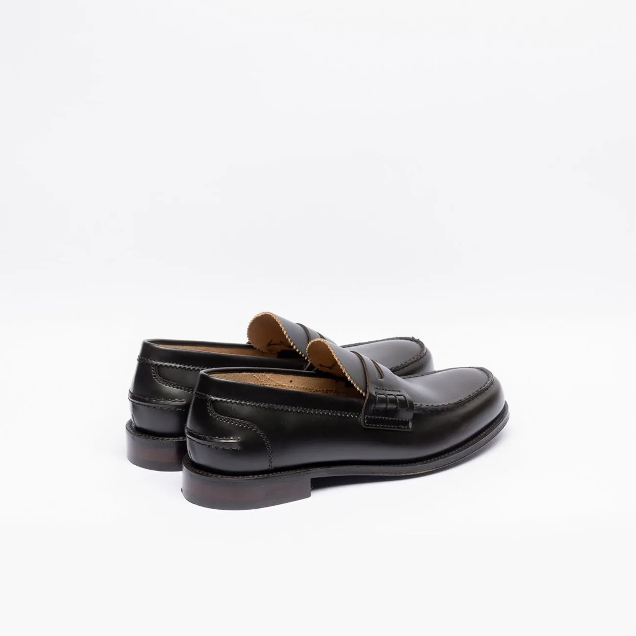 Mocassino penny Cheaney Joseph & Sons Dover EF in pelle marrone