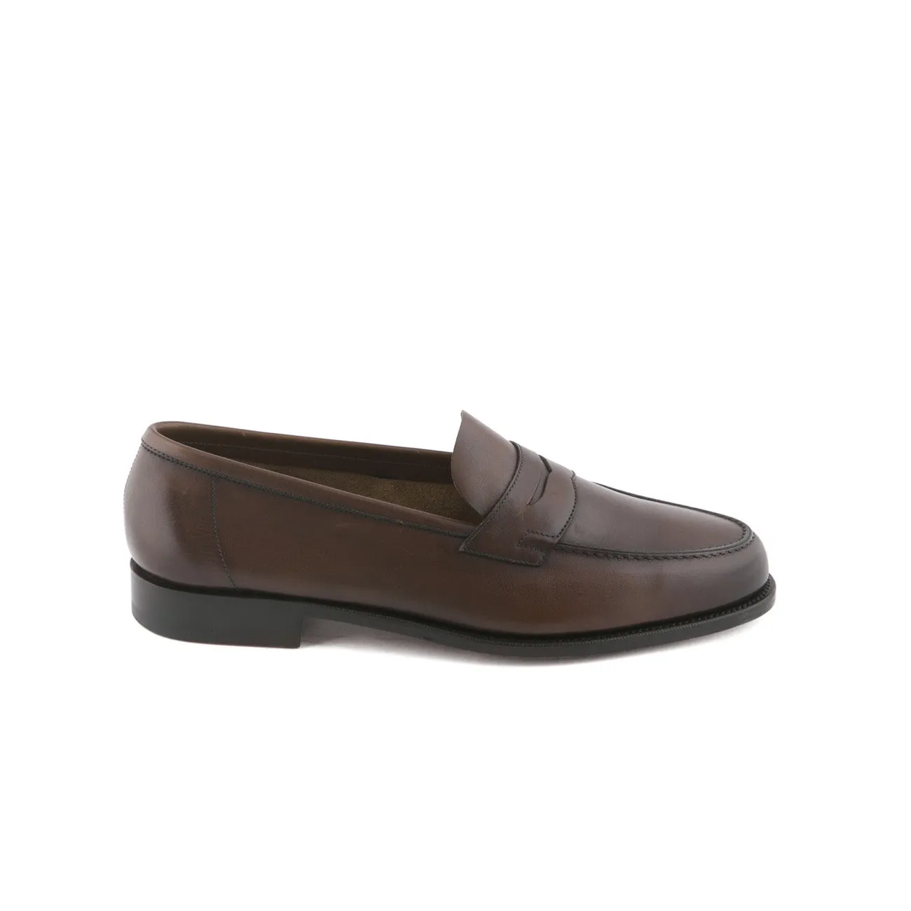Mocassino penny Edward Green Duke in pelle marrone