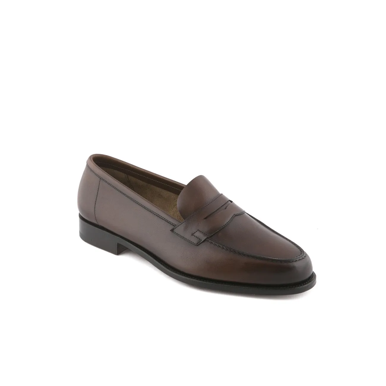 Mocassino penny Edward Green Duke in pelle marrone