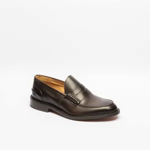 Mocassino penny Tricker's James in pelle marrone