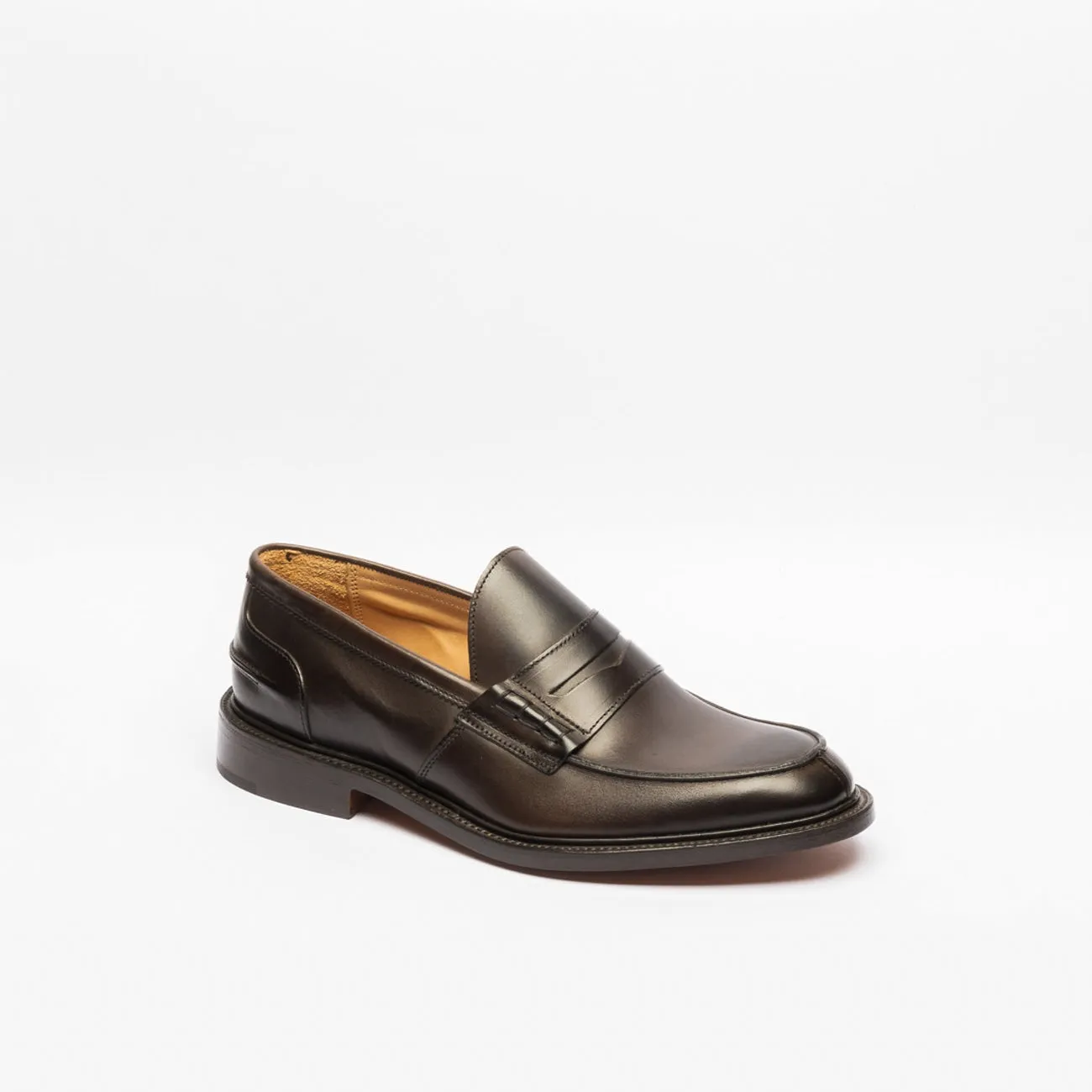 Mocassino penny Tricker's James in pelle marrone