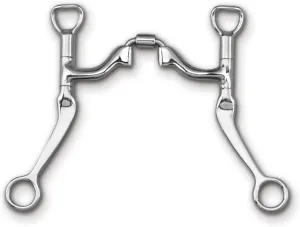 Myler SS 7 Flat Shank Correctional Port Barrel