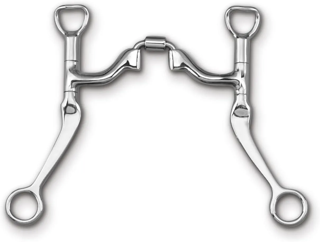 Myler SS 7 Flat Shank Correctional Port Barrel