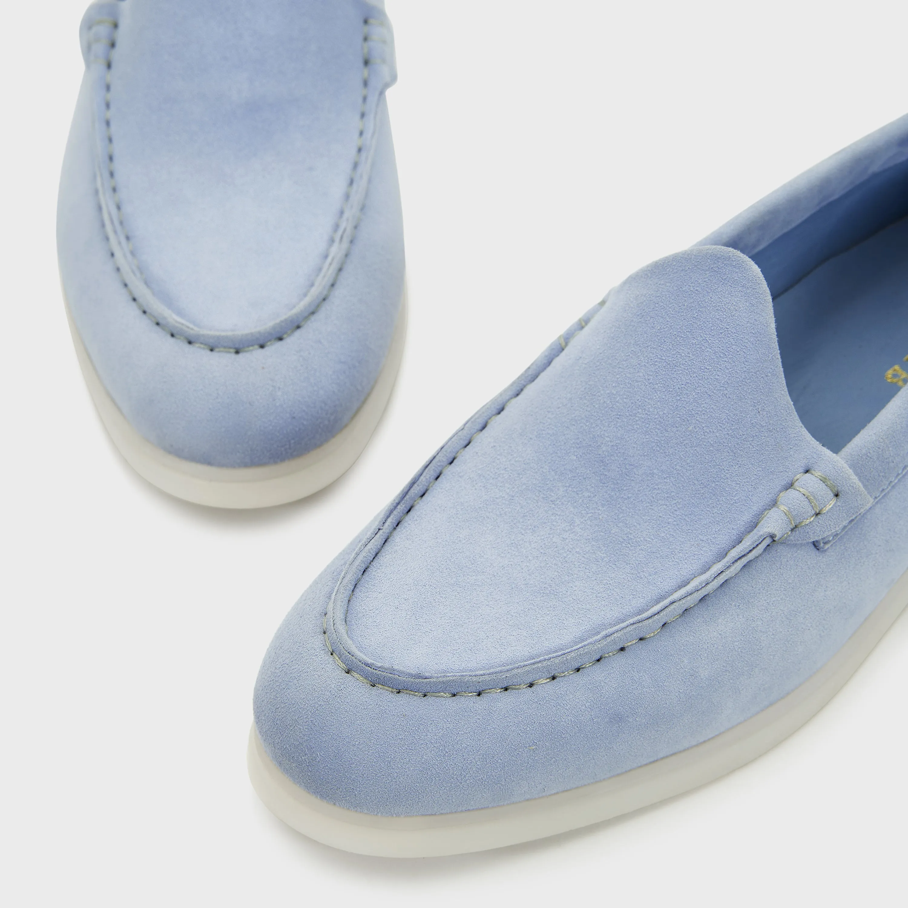 Nagra Loafer | Aqua Suede