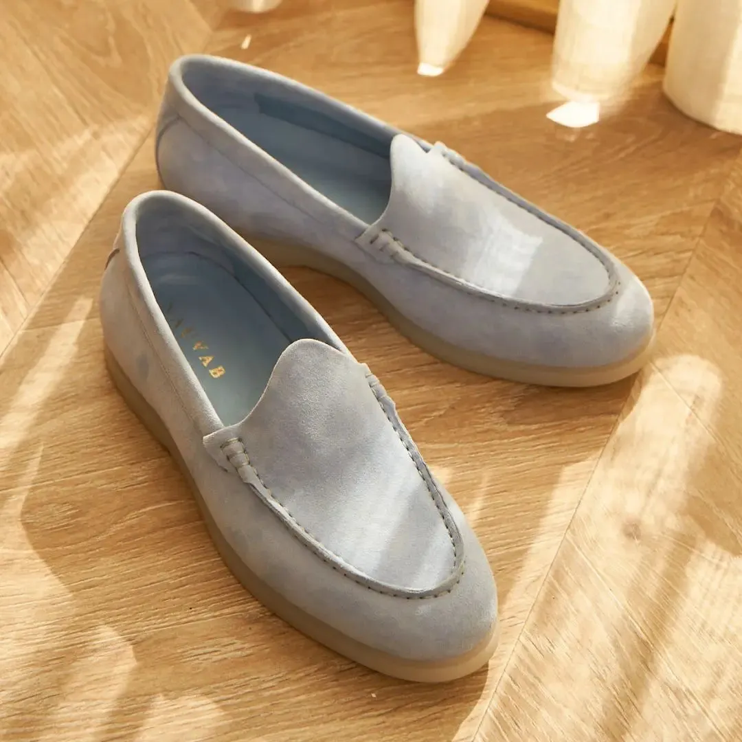 Nagra Loafer | Aqua Suede