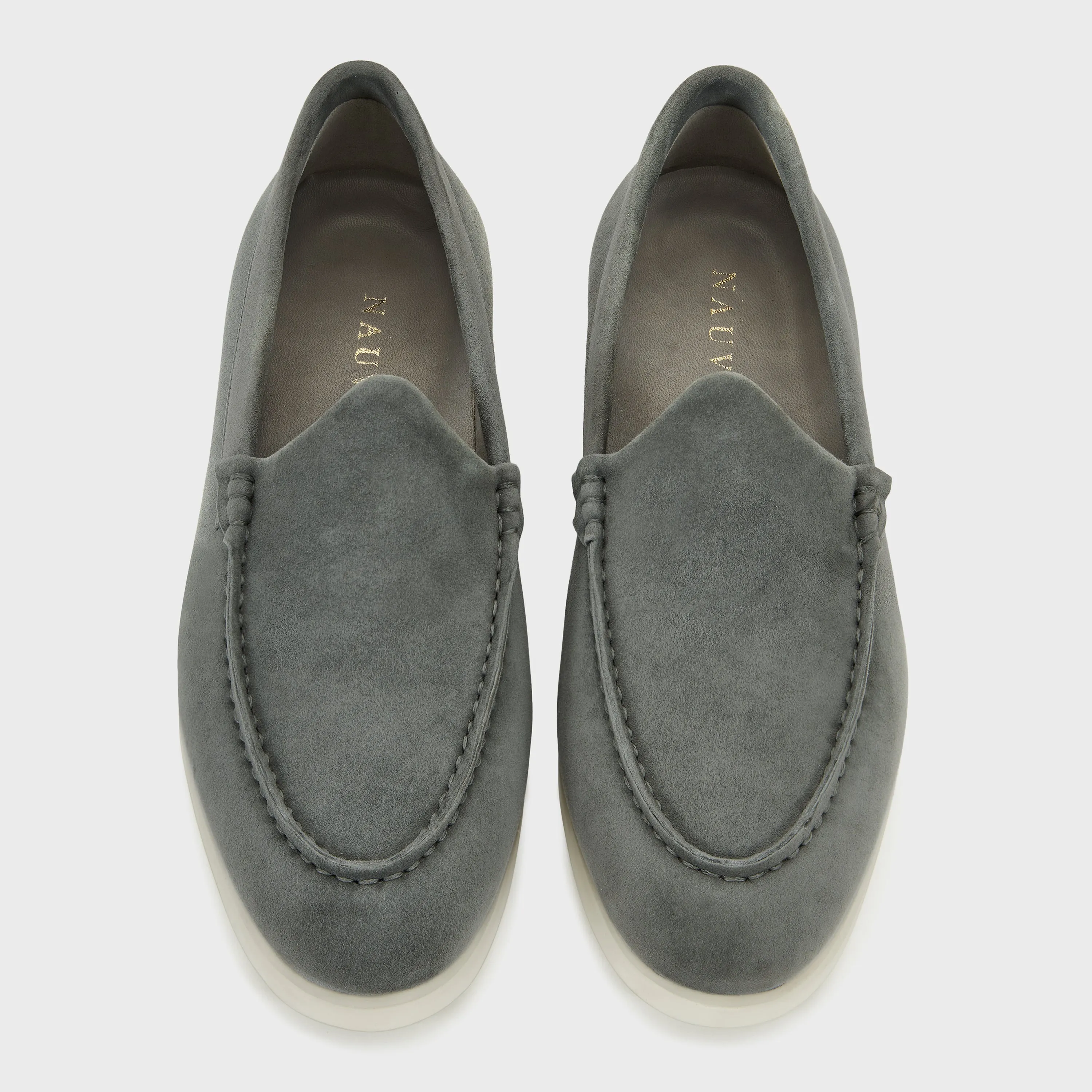 Nagra Loafer | Dark Stone Suede