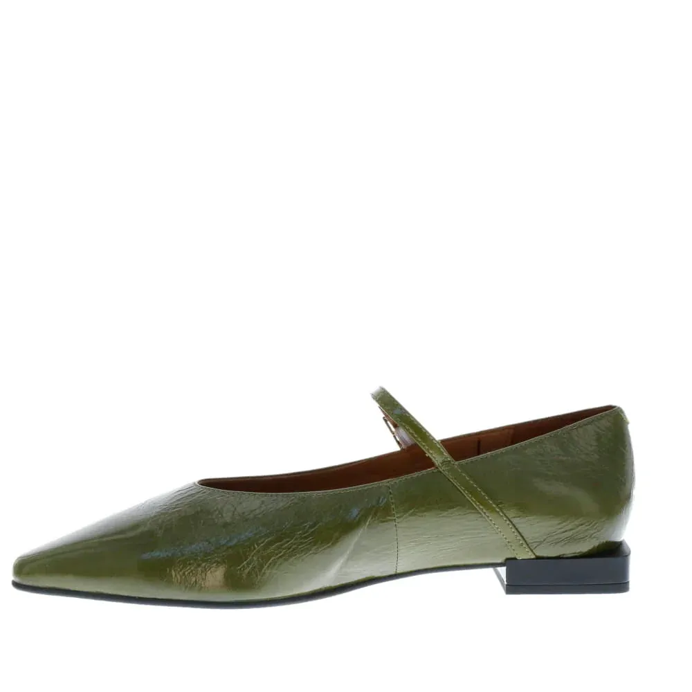 NEO 24503 VENICE KIWI FLAT STRAP PUMP