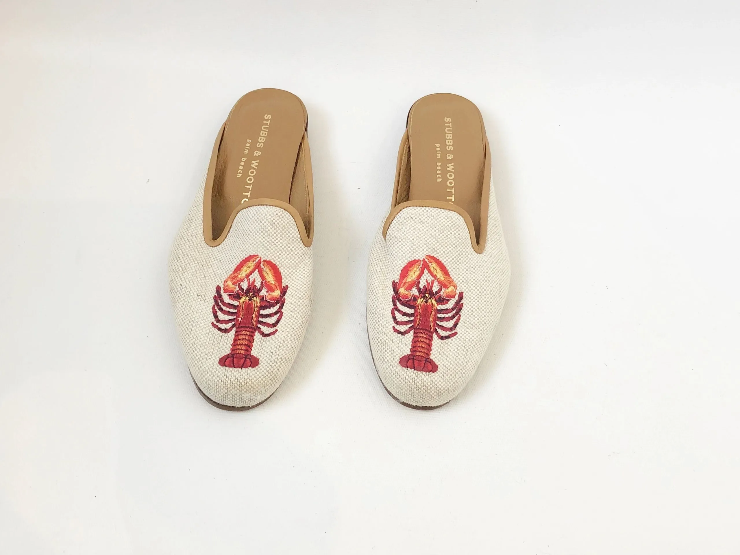 NEW Stubbs & Wootton Lobster Mule Size 6