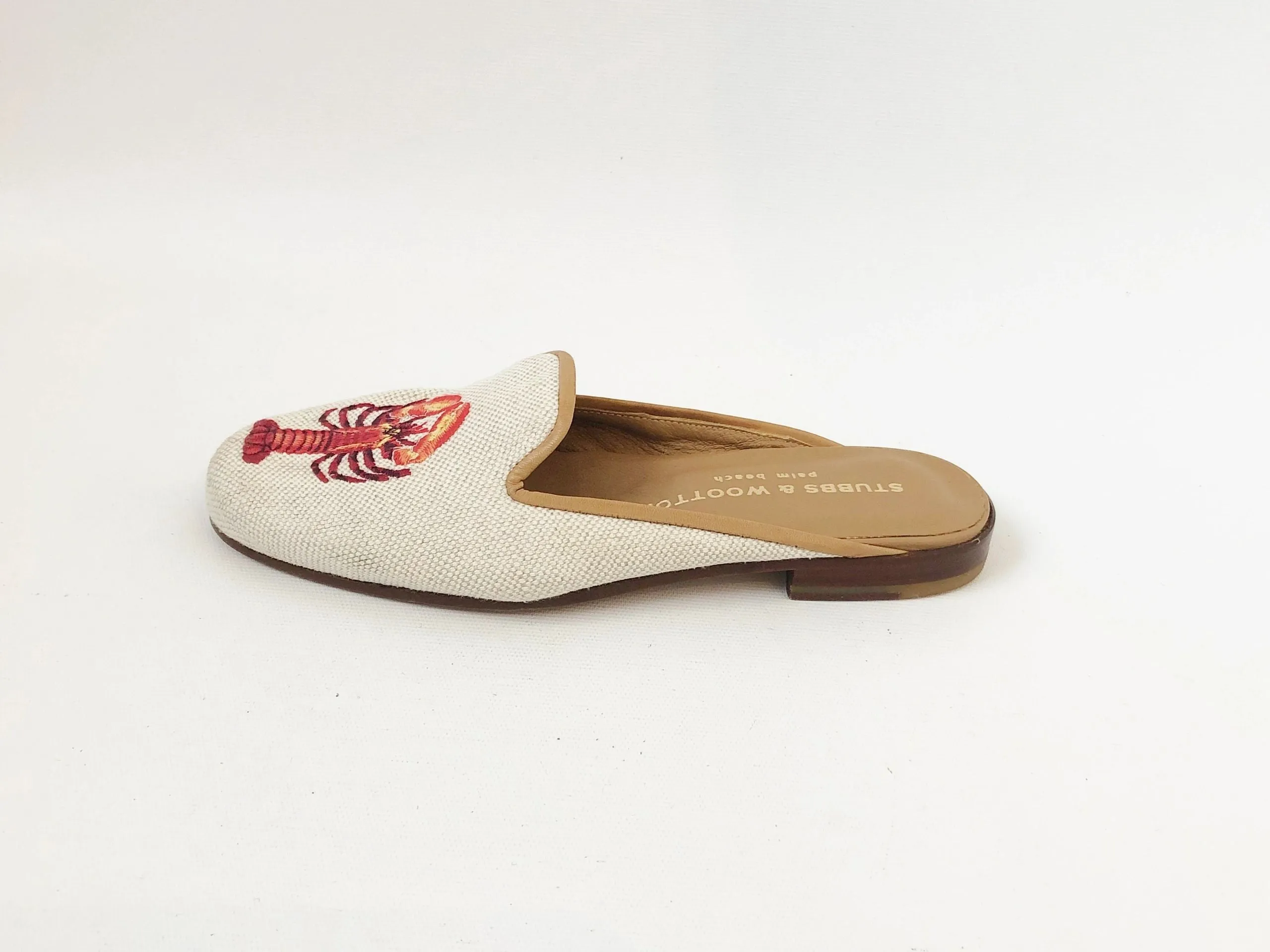 NEW Stubbs & Wootton Lobster Mule Size 6