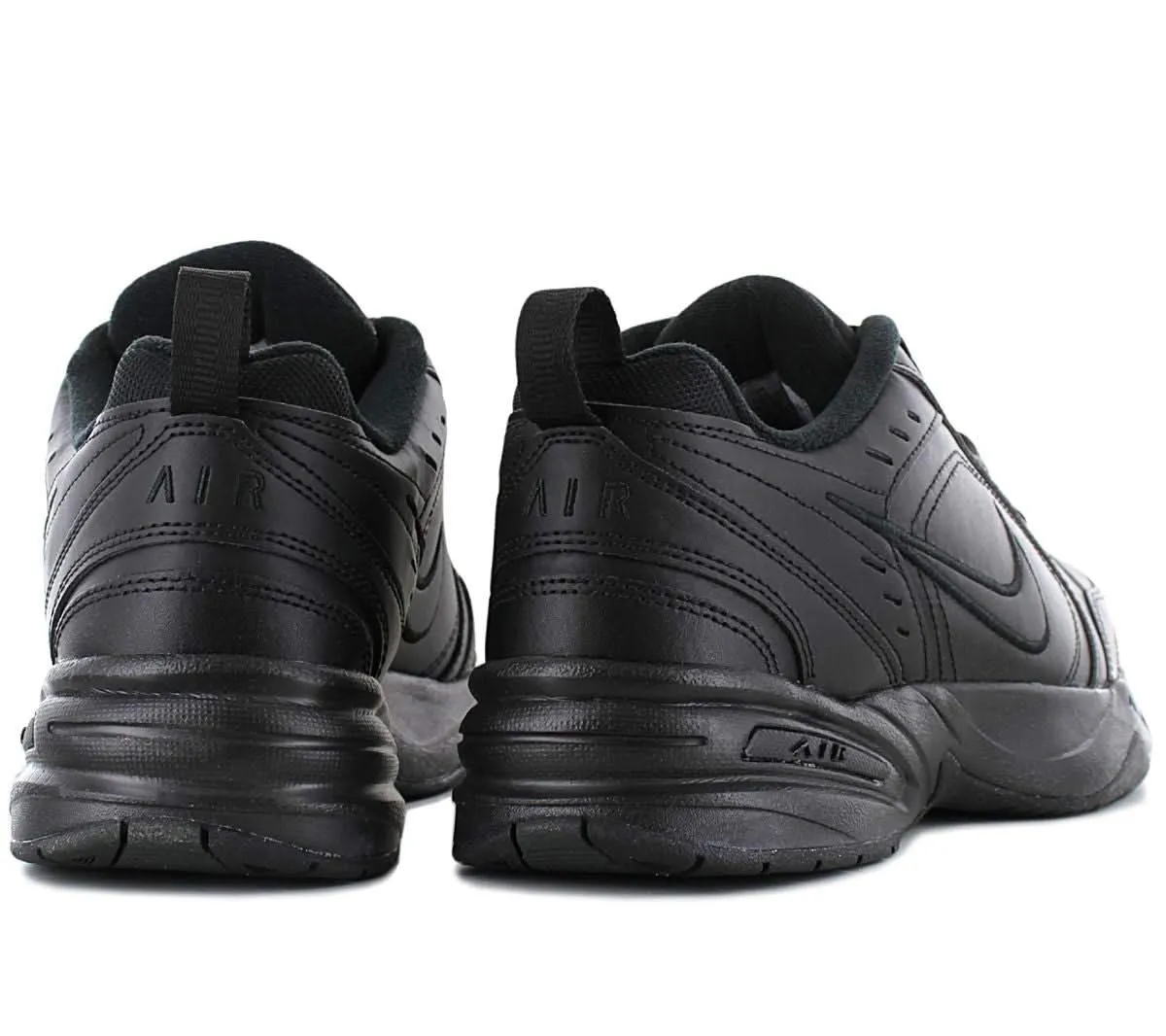 Nike Air Monarch IV - Herren Sneakers Schuhe Schwarz 415445-001