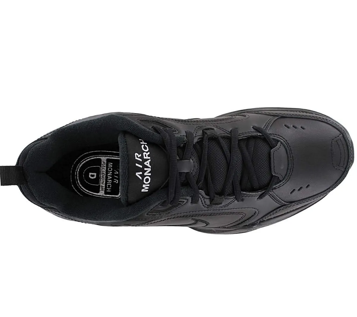 Nike Air Monarch IV - Herren Sneakers Schuhe Schwarz 415445-001