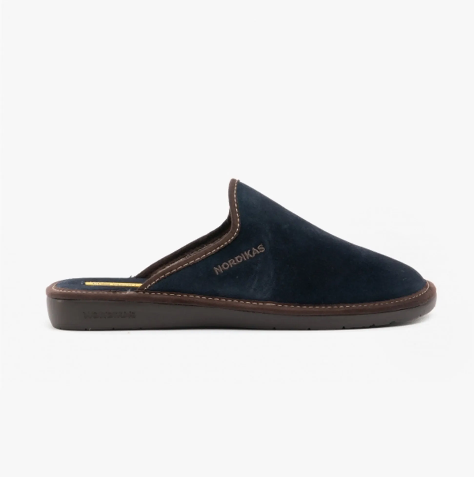 Nordikas 131 (AFELPADO) Mens Mule Slippers Marine