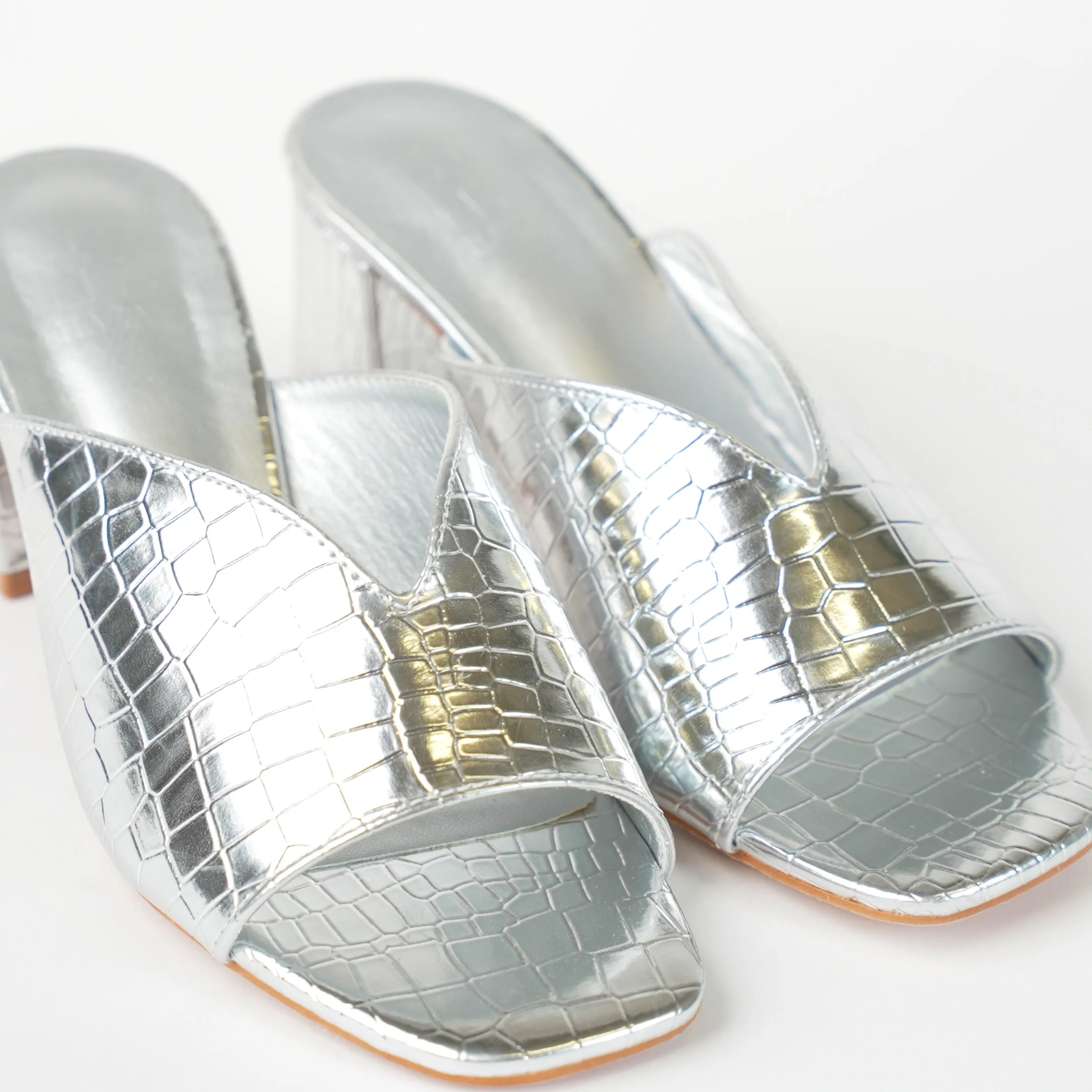 Open Block Heel