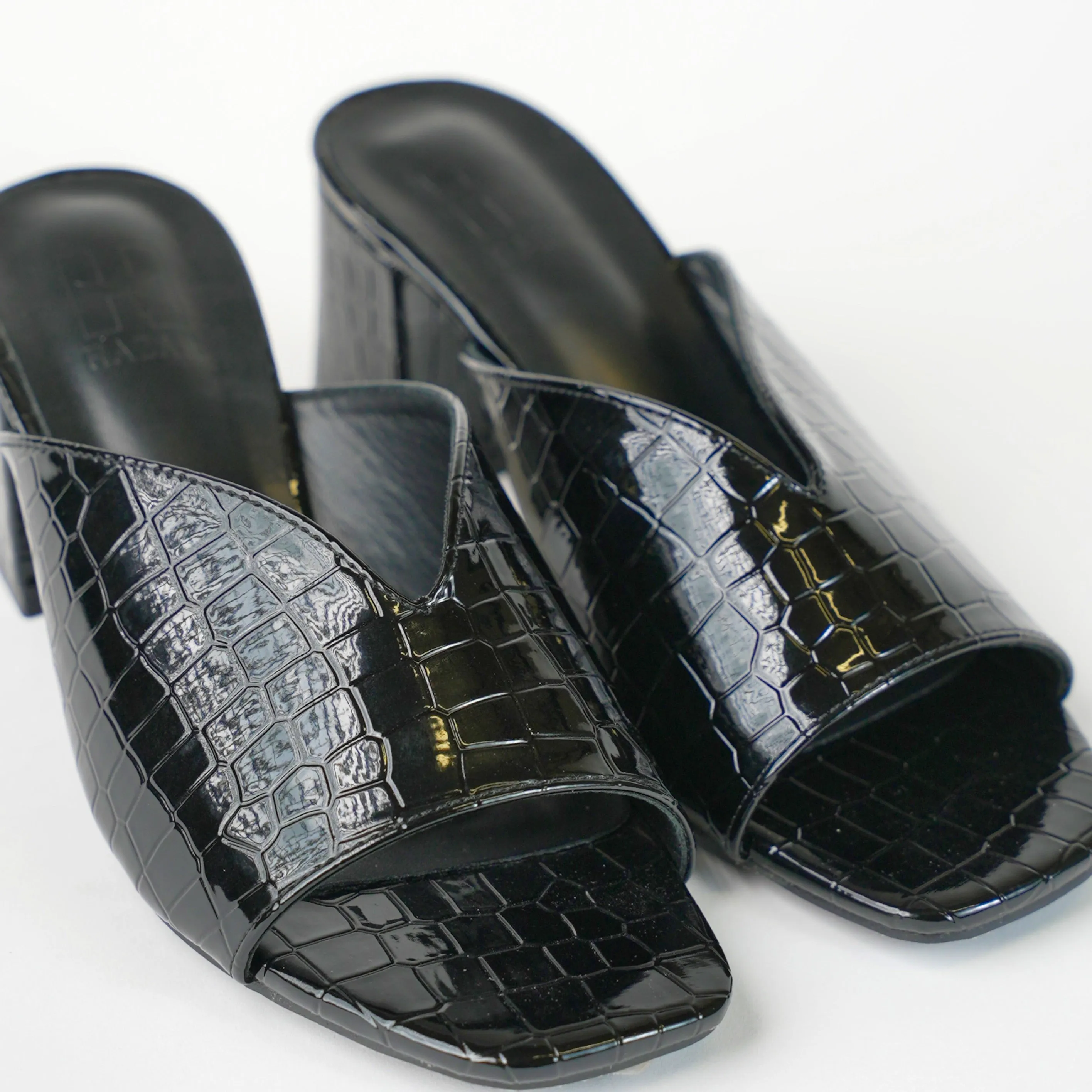 Open Block Heel