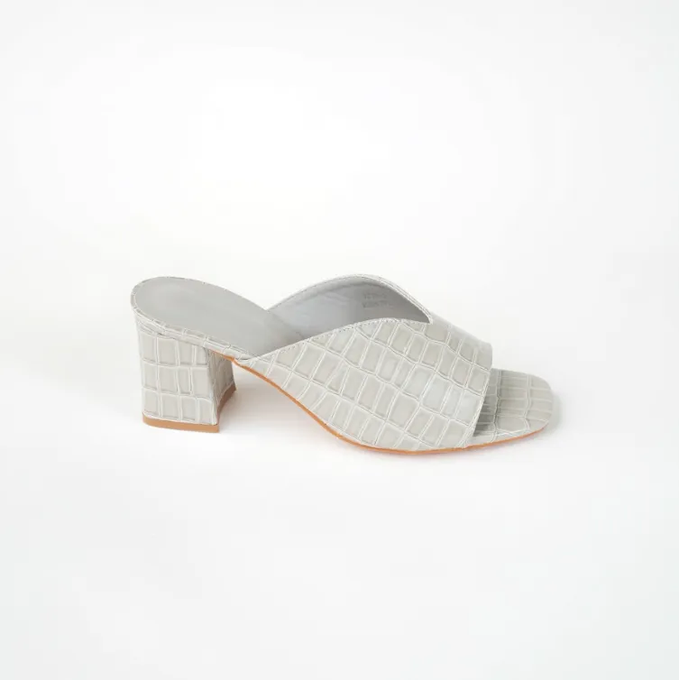 Open Block Heel