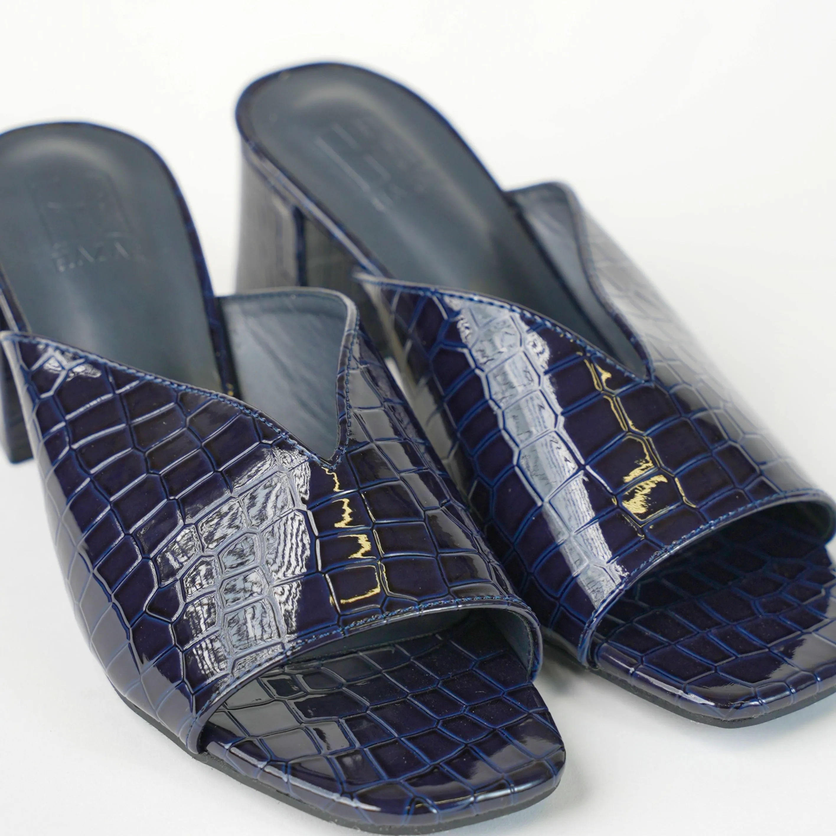 Open Block Heel