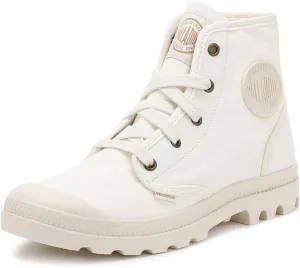 Palladium Women's Pampa Hi Boot, Vegan Canvas Lace Up Boot
