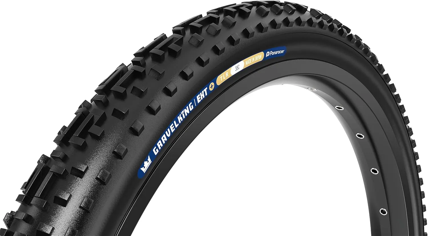 Panaracer GravelKing EXT Plus Tire - 700 x 45, Tubeless, Folding, Black
