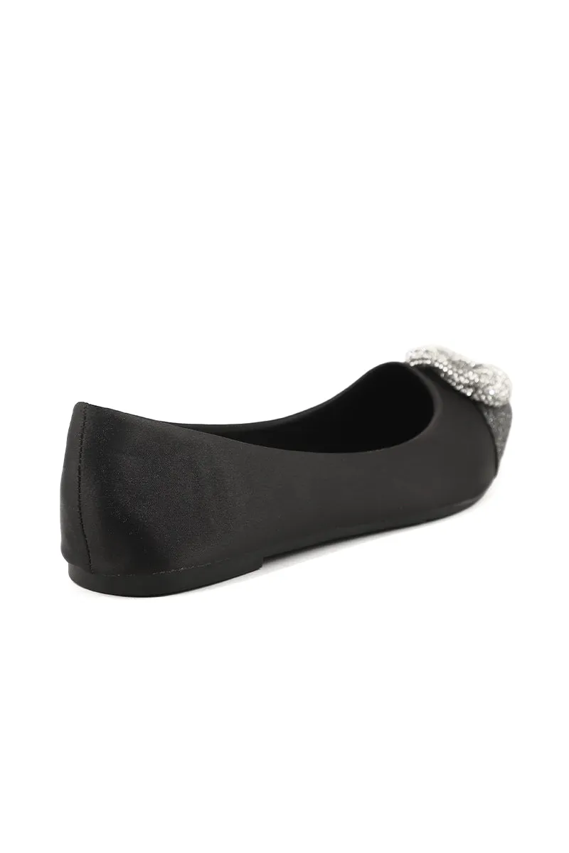Party Wear Pumps I41374-Black