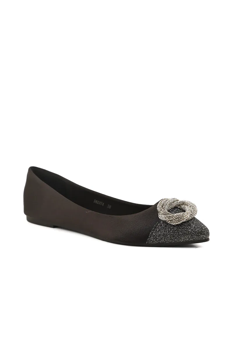 Party Wear Pumps I41374-Black