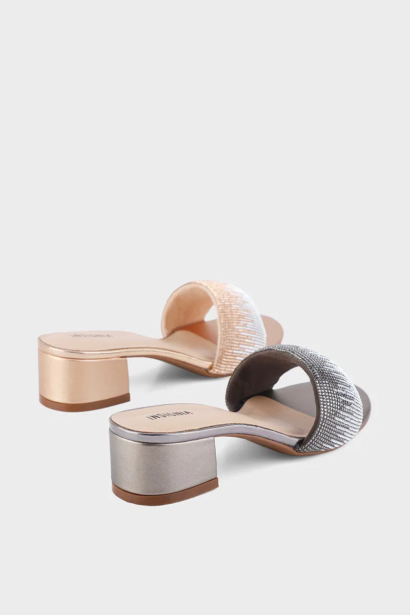 Party Wear Slip On I29286-Grey