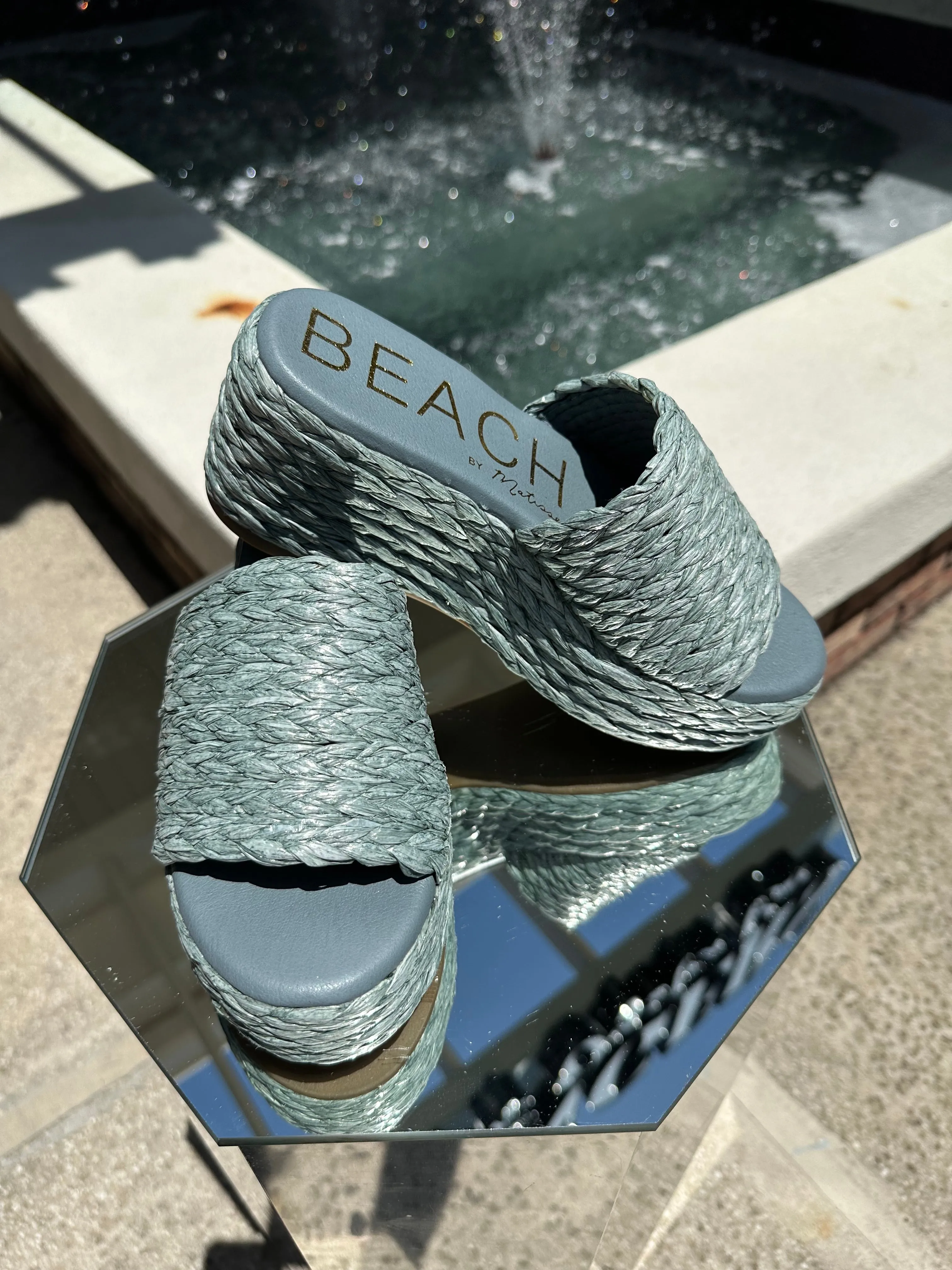 Peony Platform Sandal