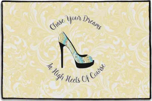 Personalized High Heels Door Mat - 36"x24"