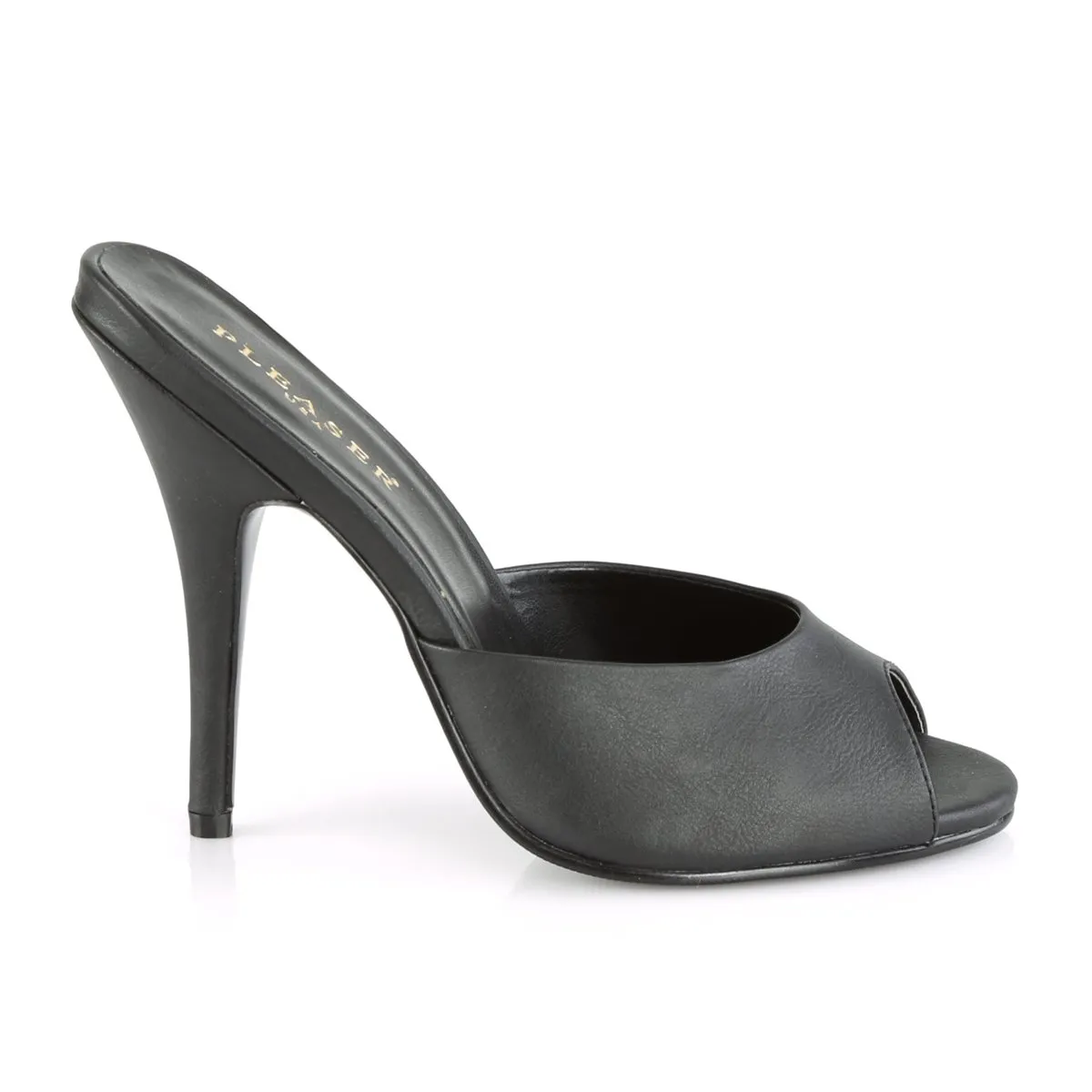 Pleaser Seduce-101-Black-Size 6-Clearance