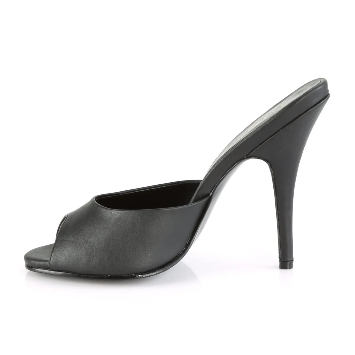 Pleaser Seduce-101-Black-Size 6-Clearance