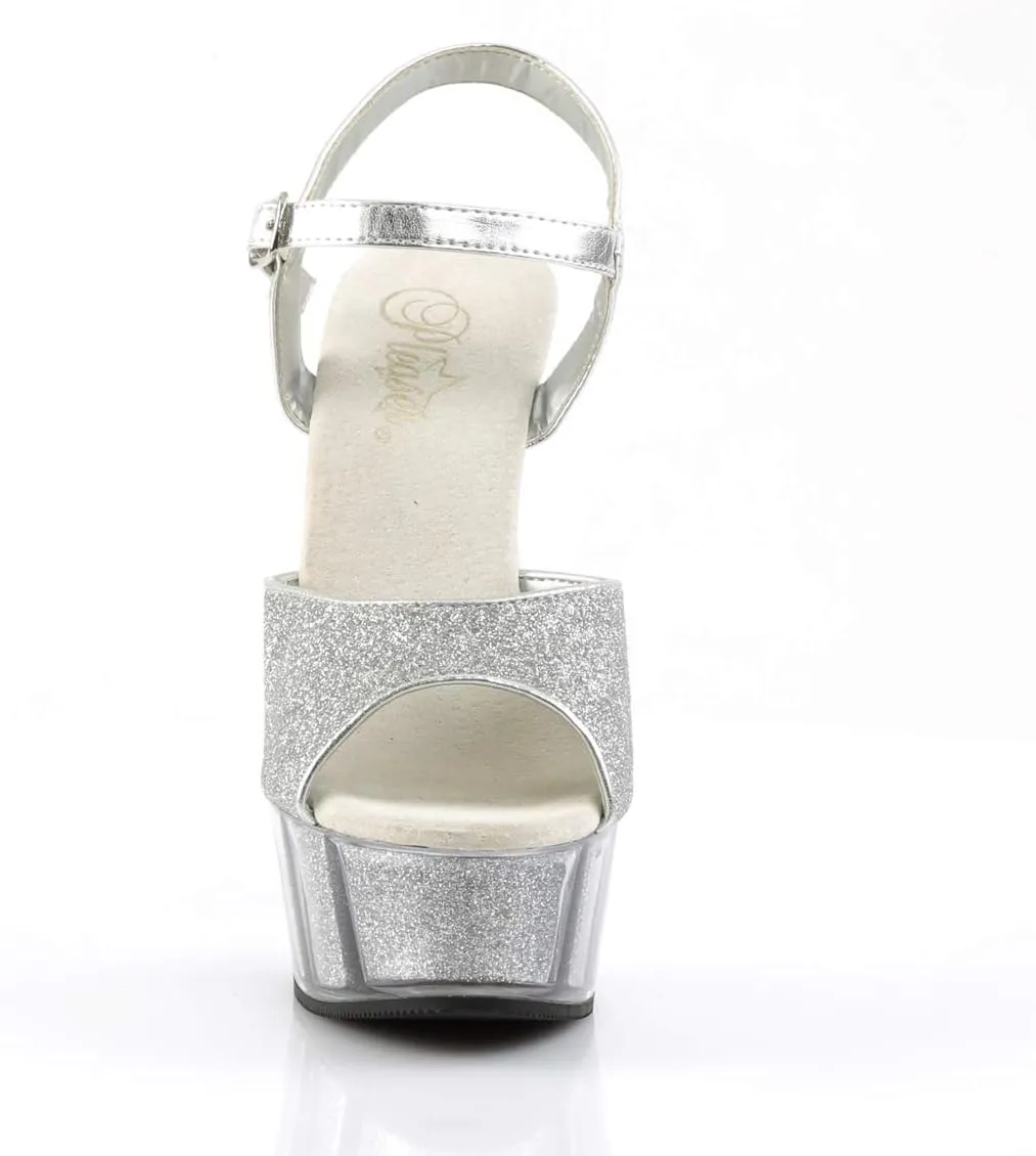 Pleaser Women's Delight-609-5G Ankle-Strap Sandal