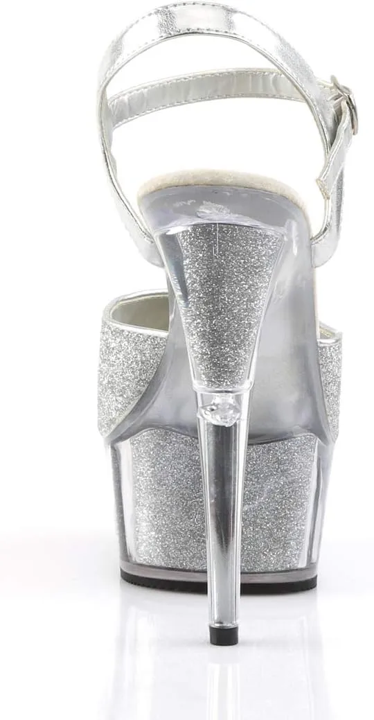 Pleaser Women's Delight-609-5G Ankle-Strap Sandal